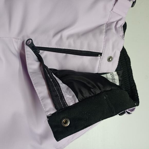 Swiss Tech Girls Waterproof Padded Knee Snow Pants - Picture 6 of 10